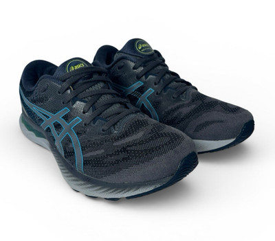 ASICS Men's Gel-Nimbus 23 Carrier Grey/Digital Aqua, Extra Wide, US 10