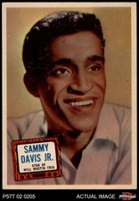 1957 Topps Hit Stars #83 Sammy Davis Jr.  DOUBLE-PRINT 5 - EX