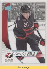 2019 Upper Deck Team Canada Juniors Blue Brett Leason #27 READ x3l