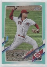 2021 Topps Chrome Aqua Refractor 134/199 Luis Castillo #31 wd9