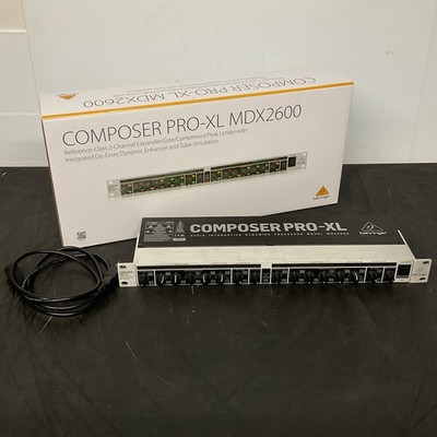 Behringer MDX2600 Composer Pro-XL 2-channel Expander/Gate