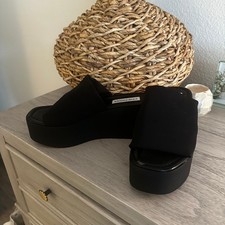 Steve Madden Women's Slinky30 Platform Slide Sandals