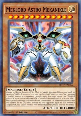 YUGIOH Meklord Machine Deck Complete 40 Cards