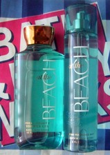 BATH BODY WORKS New 2pc Full Size Gift Shower Set At The Beach 17/8234