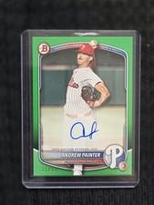 2025 Bowman - Paper Prospect Retail Autograph Andrew Painter  Green /99 (AU, RC)