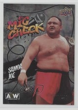 2023 AEW All Elite Wrestling Mic Check Silver Foil 147/199 Samoa Joe #MC-5 0rr0
