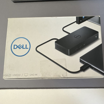 Dell D3100 USB 3.0 Dockingstation HDMI/DP/Ethernet inkl. Netzteil, USB, Guide