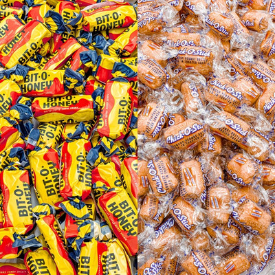 Bit-O-Honey & Chick-O-Stick Candy Mix | 1LB ~ 2LB | Retro Bulk Candy ~ Free Ship