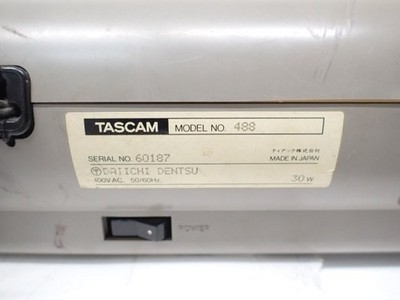 JUNK Tascam Portastudio 488 Multitrack Cassette Tape Recorder SEE