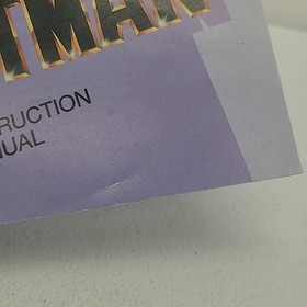 Batman Nintendo NES solo manuale istruzioni autentico