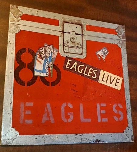 Eagles Live (2 LPs 1980 Elektra Asylum Records) VG+/EX