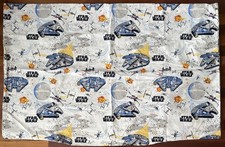 Funda nórdica orgánica Pottery Barn Kids Star Wars Halcón Milenario talla DOBLE