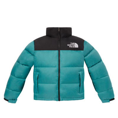(W) The North Face 1996 Retro Nuptse Jacket Turquoise - 24FW