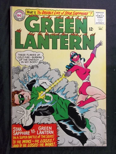 Green Lantern #41 VF 7.5 3rd Star Sapphire Vintage DC Comics 1965