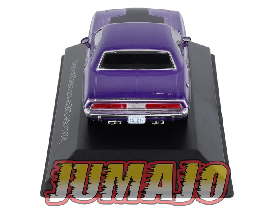 AC403 Voiture 1/43 IXO altaya Voitures américaines DODGE Challenger R/T 440 1970 - Photo 4/4