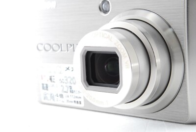 MINT in Box] Nikon CoolPix S600 silver 10.0MP Digital Camera From