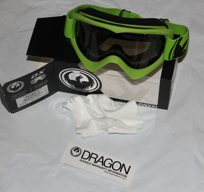 Dragon DX Ski snowboard Goggles  Green Smoke NEW