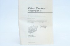 Sony CCD-TR517 Original Handycam Instruction Manual