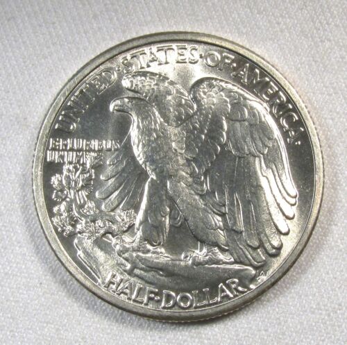 1941 Silver Walking Liberty Half Dollar VCH UNC Coin AR107 - Picture 3 of 3