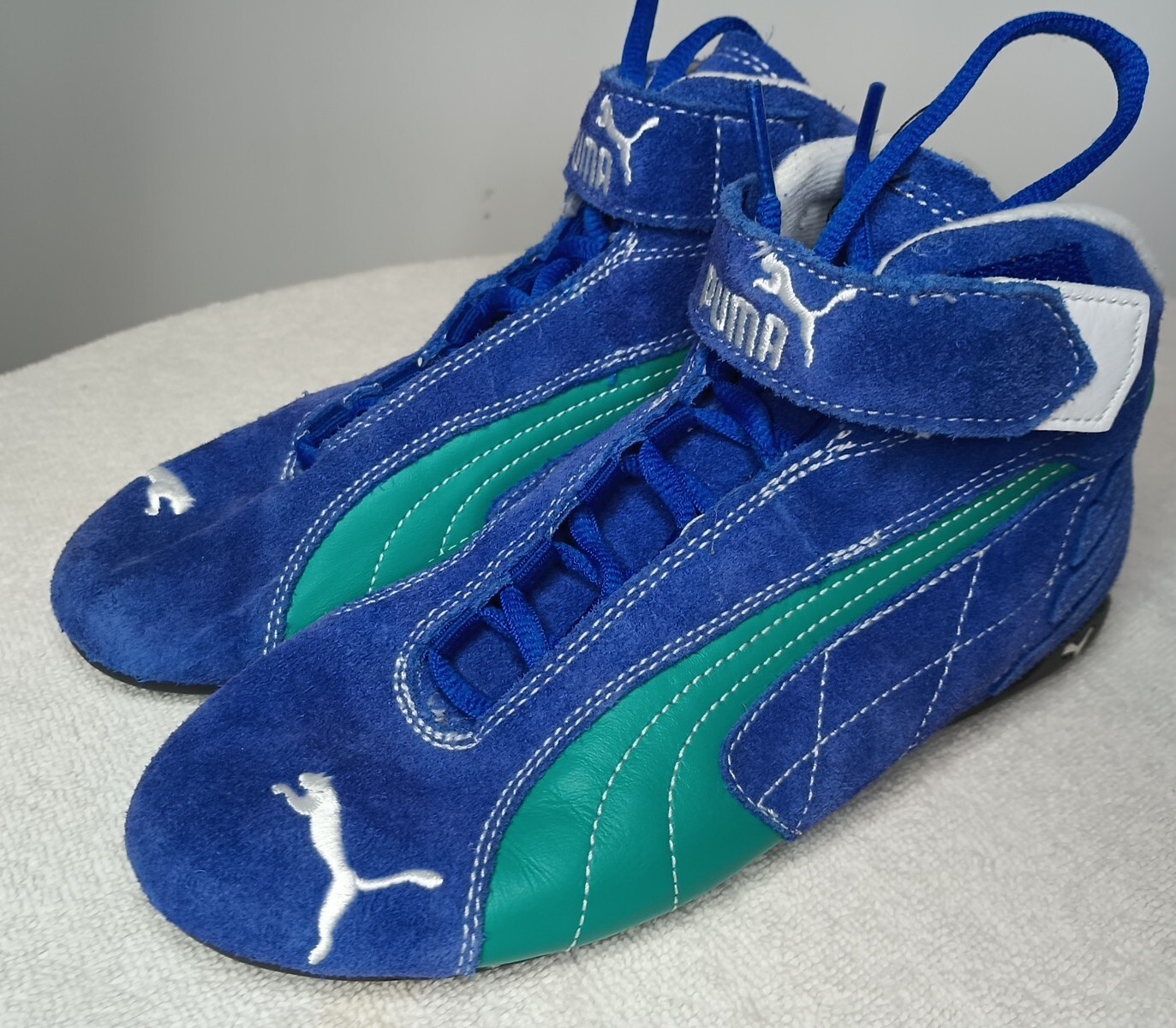 New Puma Unisex Size 5.5 Leather & Suede Wrestling Shoes Never Worn