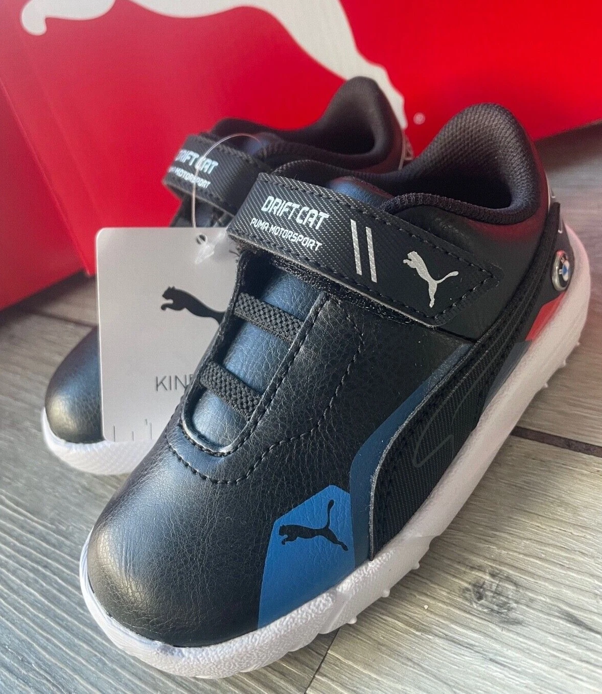 PUMA BMW M Drift Cat Delta V Motorsport scarpe da ginnastica bambini UK 3 19 nuove