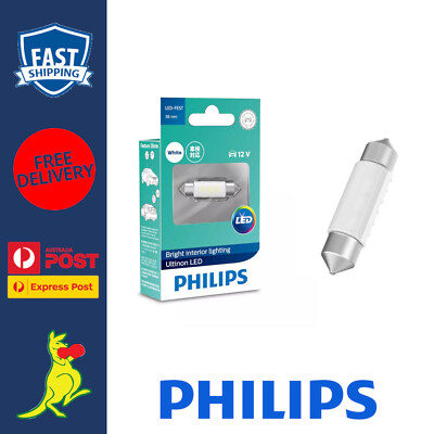 Philips Ultinon LED Festoon Globe 38mm 12V Interior LED Festoon Map Globe 38mm
