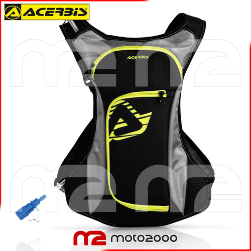 ZAINO ZAINETTO SACCA PORTA ACQUA ACERBIS CON CANNUCCIA PER MOTO ENDURO OFF  ROAD | eBay