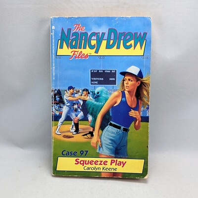 Squeeze Play: Nancy Drew Files #97, Carolyn Keene Vintage 1st Edition PB