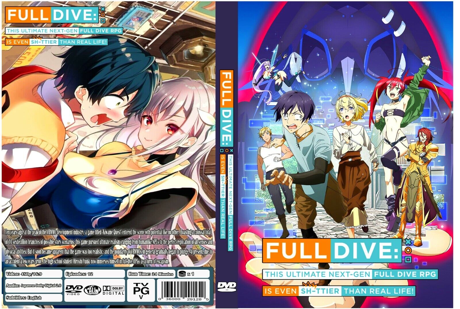 Full Dive RPG vai ter mangá