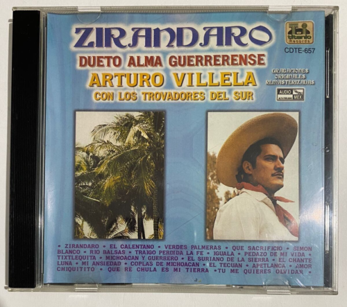 DUETO ALMA GUERRERENSE ARTURO VILLAELA - ZIRANDARO - 2003 MEXIKANISCHES CD ALBUM, FOLK - Bild 1 von 3
