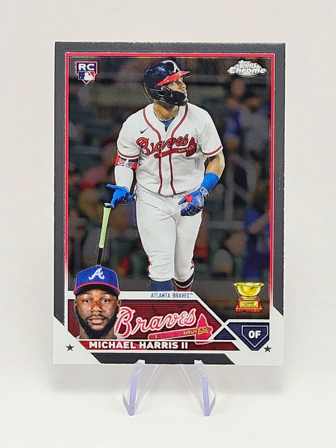 Michael Harris II 2023 Topps Chrome Rookie Card #79 Atlanta Braves RC