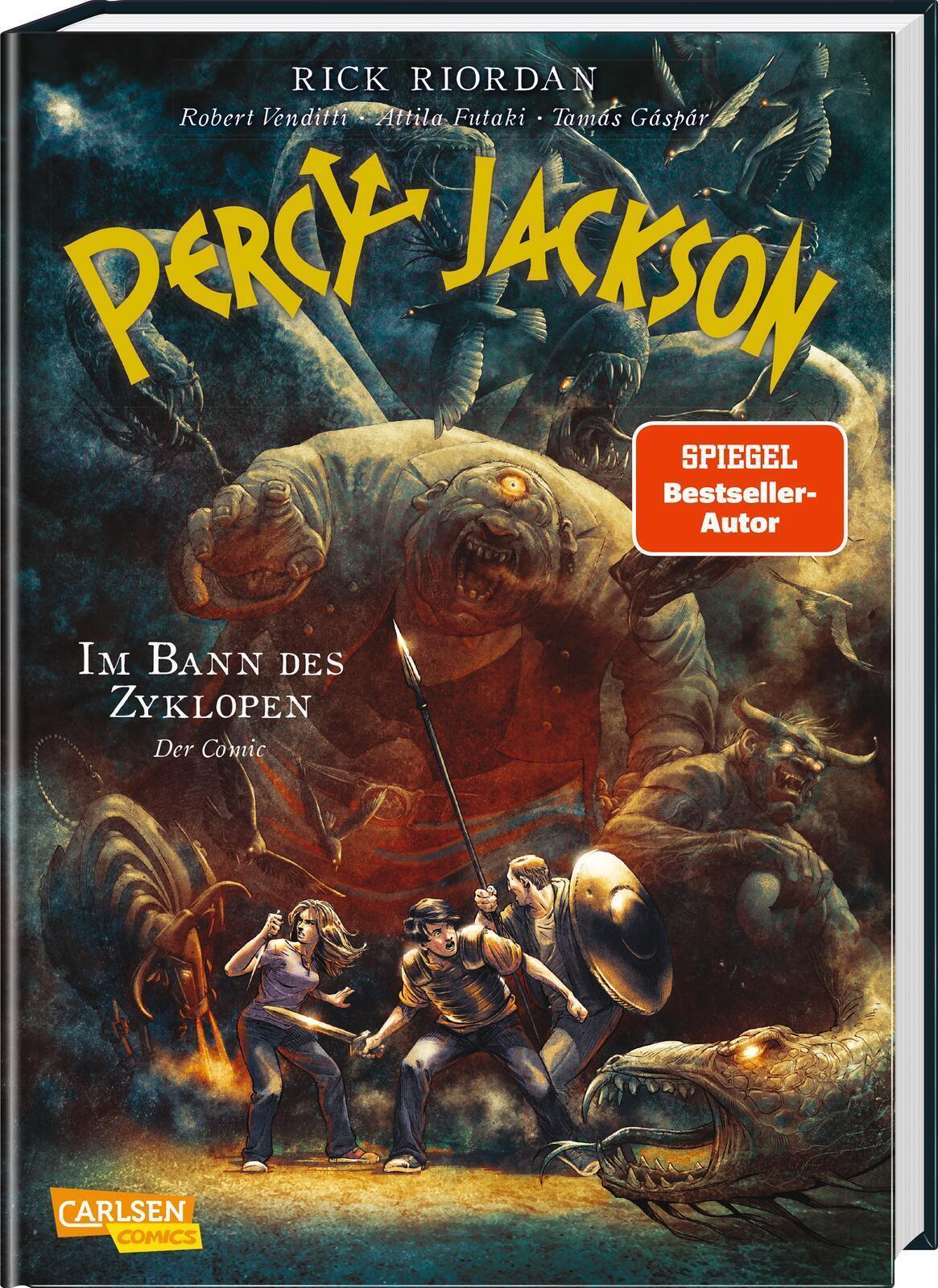 Thumbnail - Percy Jackson (comic) 02: Bann Des Zyklopen - Rick Riorda ...