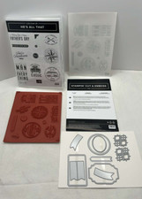 Stampin up He's All That Stamp Set 159071  Dies Lot Dad Father's Day