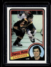 Darcy Rota 1984 Topps #139   Vancouver Canucks
