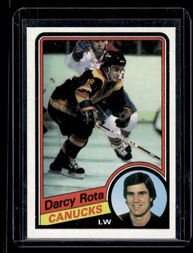 Darcy Rota 1984 Topps #139 Vancouver Canucks | eBay