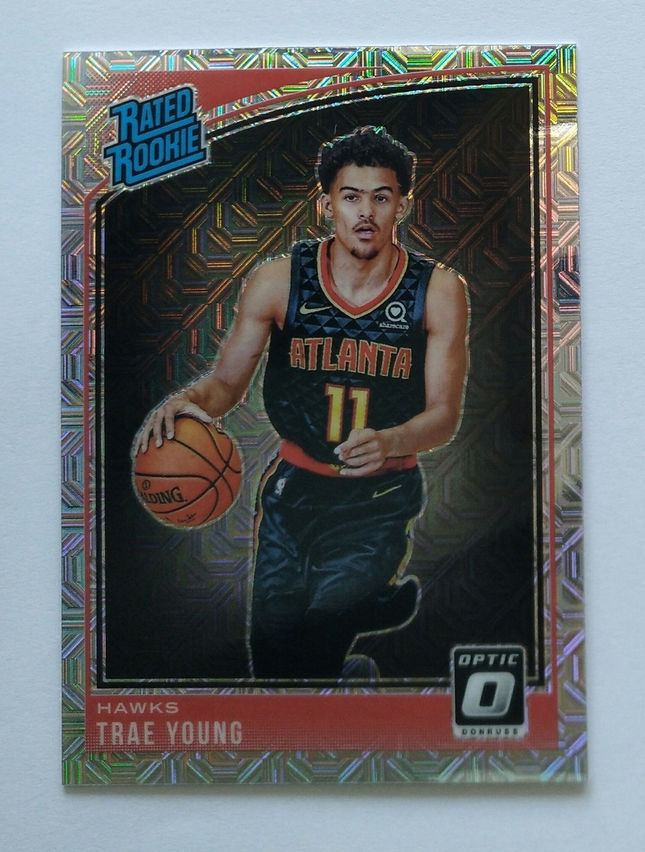 Trae Young 2018-19 Donruss Optic Choice Rated Rookie Mojo RC | eBay