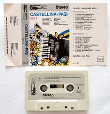 Mc Castellina-Pasi Vol. 7 Musicassetta Liscio Folk Pop Romagna Italy 1973