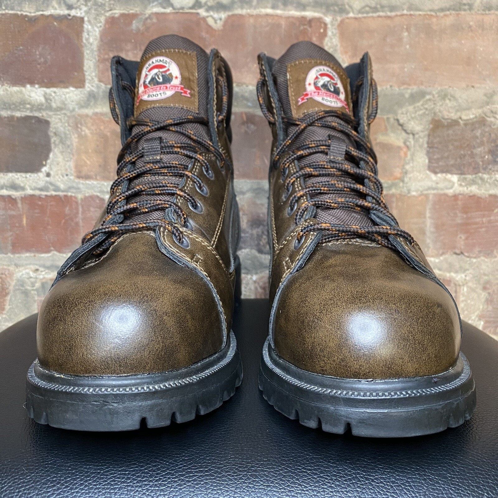 Brahma Rambler Safety Toe Work Boots Men's Size 9 Sho… Gem