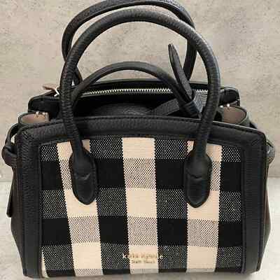 Kate Spade Knott Gingham Mini Satchel | eBay display picture 3