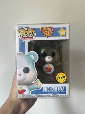Funko Pop Care Bears 40th True Heart Bear #1206 Limited Chase Edition
