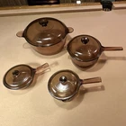 VTG Pyrex Vision Corning Ware Set Of 4
