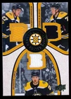 23-24 Boston Bruins Centennial Cloth Triple Relics Mcavoy/Carlo/Lindholm Jersey