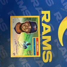2025 Topps Archives 1956 Fan Favorite Auto Leo Jimenez Gold Foil /50 RC 56FFA-LJ