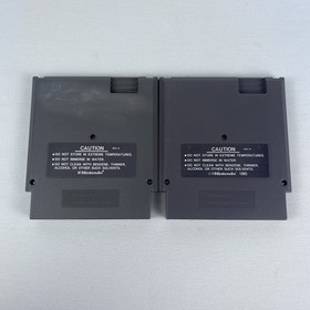 Double Dragon 1 & 2 NES Video Game Cart Lot of 2 Tradewest Tested Authentic 80&rsquo;s