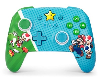PowerA Enhanced Wireless Controller Super Star Friends Nintendo Switch Neu