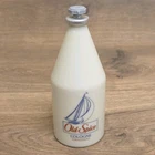 Vintage Old Spice Long Lasting Cologne  Milk Glass 4.25 oz Shulton Inc 1993