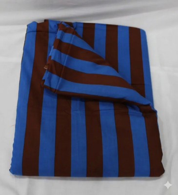 Indian Blue Striped Print Cotton Dressmaking Fabric,Cotton Fabric 5 Yards US