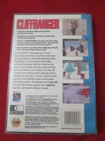 Cliffhanger (Sega CD, 1993) CIB Complete
