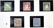 Ireland Daily Stamps 1940-46  Old Eire Stamp Mix - Sold as Shown (5)