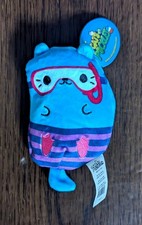 Cats vs Pickles 194 Good Buoy Purple Bag Series Beanbag Plush 4" Swimming Scuba
